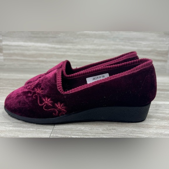 NEW! Spring Step Flexus Jolly Velvet Indoor Slippers Womens EU 36 US 5.5-6 - Picture 13 of 13